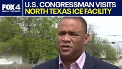 Конгрессмен Визи посетил центр содержания под стражей ICE в Северном Техасе.