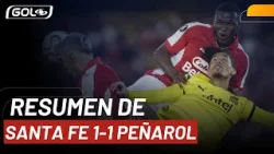 RESUMEN Santa Fe 1-1 Peñarol, por Copa Libertadores; reacciones, protagonistas y más RESUMEN Santa Fe 1-1 Peñarol, por Copa Libertadores; reacciones, protagonistas y más