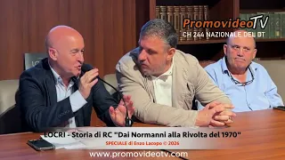 Locri(RC)-Pesentazione libro 'Storia di Reggio Calabria .Dai Normanni alla rivolta del 1970.