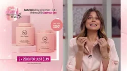 Carla Oates Glow Ageless Skin + Gut + Wellness 250g Supersize Duo Carla Oates Glow Ageless Skin + Gut + Wellness 250g Supersize Duo