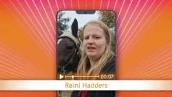 TV Oranje app video message - Reini Hadders