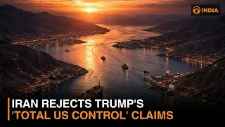 Iran rejects Trump's 'total US control' claims & more news | DD India Live