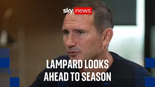 Frank Lampard talks Premier League return and Coventry aspirations | Extended interview