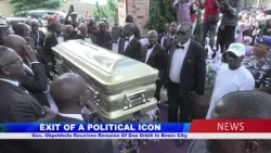 Gov. Okpebholo Receives Remains Of Dan Orbih In Benin City