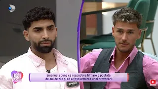 Casa Iubirii - AHMED, ACUZATII GRAVE LA ADRESA LUI EMANUEL: ,,Daca incep sa vorbesc eu, o sa ai..."