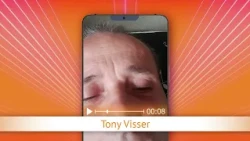 TV Oranje app video message - Tony Visser