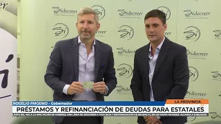 Rogelio Frigerio Mariano Reyno Buch   Medidas contra el sobreendeudamiento