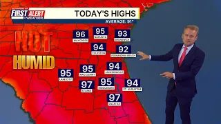 Summer in full swing this weekend with heat and humidity