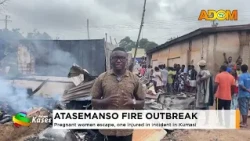 Atasemanso Fire Outbreak: Pregnant women escape, one injured in incident in Kumasi  (13-10-26)