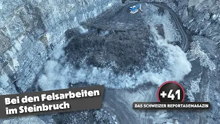 On the Job with Quarry Workers | +41 - The Swiss Report Magazine