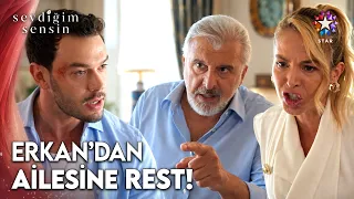 "Dicle Is My Only Family Now!" Erkan Stands Up to His Family! | You Are the One I Love Episode 17