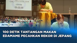 400 Peserta Adu Cepat Habiskan Edamame Dalam Hitungan Detik
