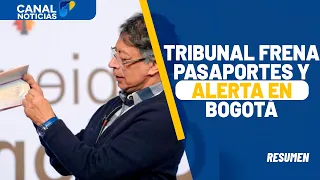 Passport contract of the Petro administration halted | Canal 1 News