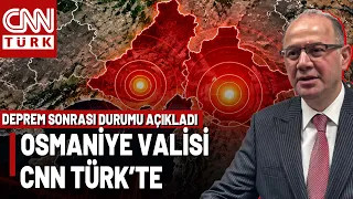 SON DAKİKA🚨Osmaniye 5,2 İle Sallandı! Osmaniye Valisi Serdengeçti: "Saha Taramaları Devam Ediyor"