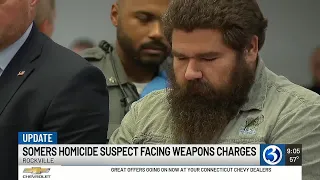Suspect in Somers deadly home invasion now facing weapons charges