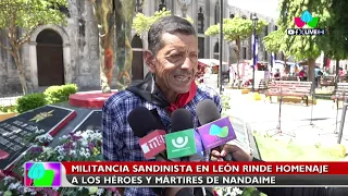 🇳🇮 León Commemorates the Heroes and Martyrs of Nandaime