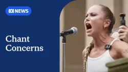 Grace Tame criticised for leading intifada chants at Sydney protest | ABC NEWS