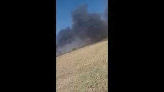 Συναγερμός στην Πυροσβεστική: Φωτιά στην επαρχία Λευκωσίας - Στη μάχη εναέρια μέσα πυρόσβεσης