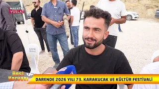 DOST KERVANI -DARENDE KARAKUCAK VE KÜLTÜR FESTİVALİ- 2.  GÜNÜ  08 09 2026