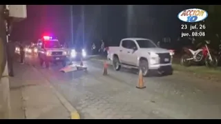 Man hit and killed by minibus in Villa Fontana, Managua