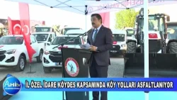 KIRŞEHİR İL ÖZEL İDARE KÖYDES KAPSAMINDA KÖY YOLLARI ASFALTLANIYOR