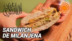 SANDWICH DE MILANJENA, crujiente y lleno de sabor