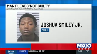 Man charged with aggravated child abuse pleads not guilty