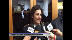LORENA CICCIOTTI NOMINATA DIRIGENTE DELLA DIVISIONE ANTICRIMINE DELLA...- SERVIZIO TG DEL 10/03/2026