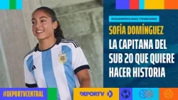 Sofía Domínguez, CAPITANA DEL SUB 20 Argentina: "Sabemos cómo atacar a Brasil" - Sudamericano Sub 20