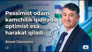 Pessimist odam kamchilik qidiradi, optimist esa harakat qiladi. | Ustoz (19.09.2026)