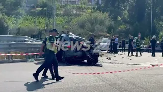 Aksidenti në Unazën e Madhe/ Policia: Një i vdekur, dy të plagosur në spital!(PAMJE NGA VENDNGJARJA)