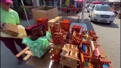 Juguetes o muebles en miniatura de madera también son opción para los reyes magos