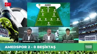 Amedspor 3 - 2 Beşiktaş Basın Tribünü 20 Eylül 2026