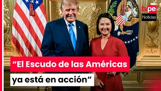Keiko Fujimori highlights meeting with Donald Trump: "The Shield of the Americas is now in action"
