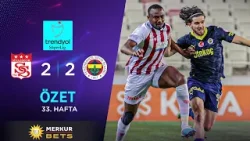 Merkur-Sports | Sivasspor (2-2) Fenerbahçe - Highlights/Özet | Trendyol Süper Lig - 2023/24
