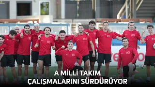 A Milli Takım Paraguay Maçı Hazırlıklarını Sürdürüyor
