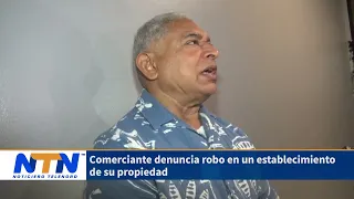 08 Merchant reports robbery at his business establishment