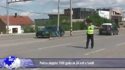 Policia shqiptoi 1900 gjoba në 24 orët e fundit