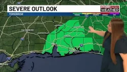 Possible severe weather tomorrow Possible severe weather tomorrow