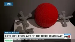 Lifelike Legos, Art of the Brick Cincinnati