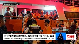 Evakuasi Penumpang KMP Mutiara Sentosa II Berlangsung Intensif