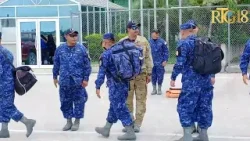 Yon avyon "US Air Force" deplwaye yon kontenjan militè" Salvadorègne" an Ayiti pou  ranfòse GSF la.