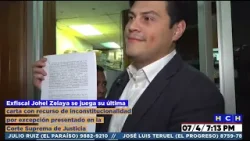 EXFISCAL JOHEL ZELAYA PRESENTA RECURSO DE INCONSTITUCIONALIDAD EN LA CSJ EXFISCAL JOHEL ZELAYA PRESENTA RECURSO DE INCONSTITUCIONALIDAD EN LA CSJ