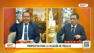 José Miranda proposes recovering resources to strengthen citizen security in Trujillo