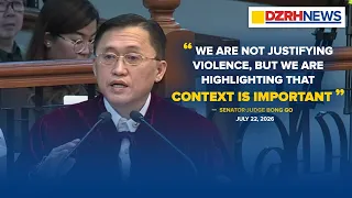 Pananakit ni VP Sara sa isang sheriff noong 2011, binigyang-linaw ni Go ang konteksto