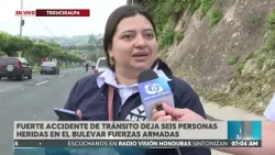 "Estamos vivos de milagro, Dios nos ama": Joven relata cómo dio vueltas un busito tipo "brujito".