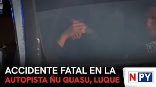Fatal accident on the Ñu Guasu Highway, Luque