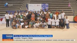 São Vicente and Santiago Sul share titles in the National Rhythmic Gymnastics Championship.