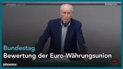 Bundestagsdebatte zur Bewertung der Euro-Währungsunion am 25.04.24