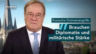 Armin Laschet (CDU) im Gespräch zu den russischen Drohnenangriffen | 29.09.26